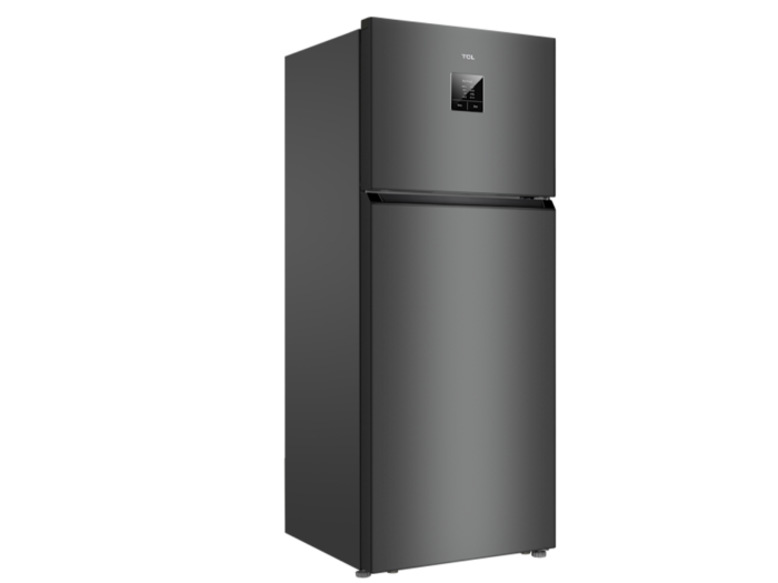Frižider TCL RP465TSE1/samostojeci/kombinovani/TopFreezer/Total No Frost/E/465L/185x70,6x68,6cm/siva