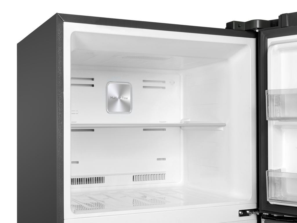 Frižider TCL RP465TSE1/samostojeci/kombinovani/TopFreezer/Total No Frost/E/465L/185x70,6x68,6cm/siva - Slika 3