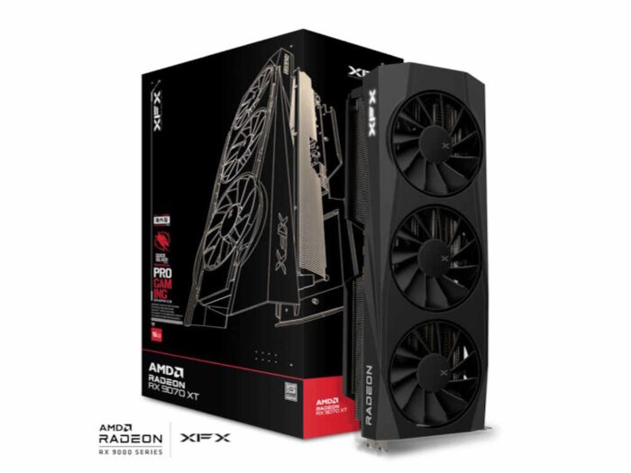 Graficka karta XFX RX 9070XT AMD 16GB/GDDR6/256bit/crna