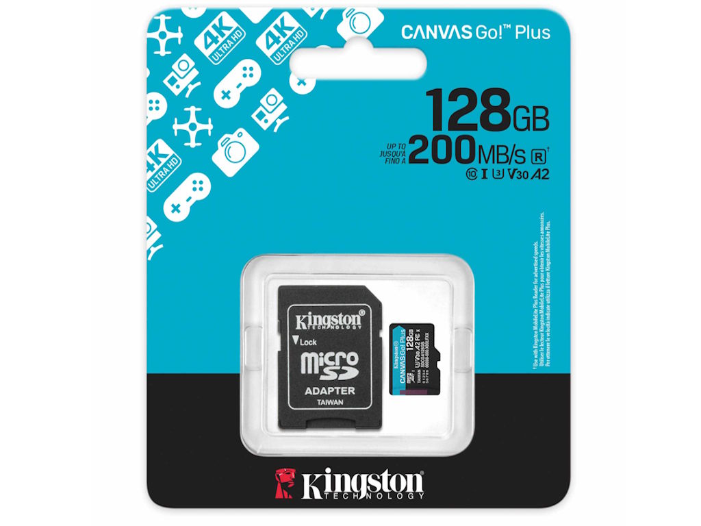 Memorije kartice SDCG4/128GB/Canvas Go! Plus/microSD/200/100MB/s/+adapter