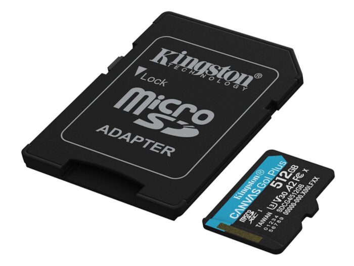 Memorije kartice KINGSTON SDCG4/512GB/Canvas Go! Plus/microSD/200/160MB/s/+adapter