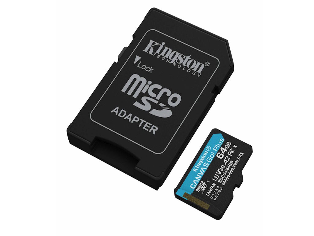 Memorije kartice KINGSTON SDCG4/64GB/Canvas Go! Plus/microSD/200/100MB/s/+adapter - Slika 2