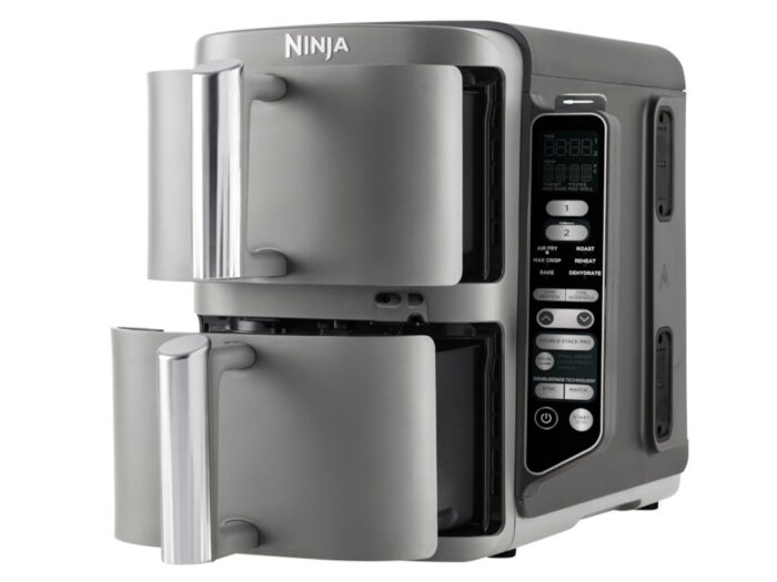 Air fryer NINJA SL451EU 6u1/dupla korpa/2470W/9.5L/siva