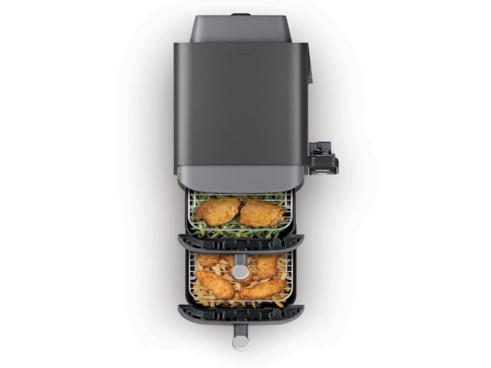 Air fryer NINJA SL451EU 6u1/dupla korpa/2470W/9.5L/siva