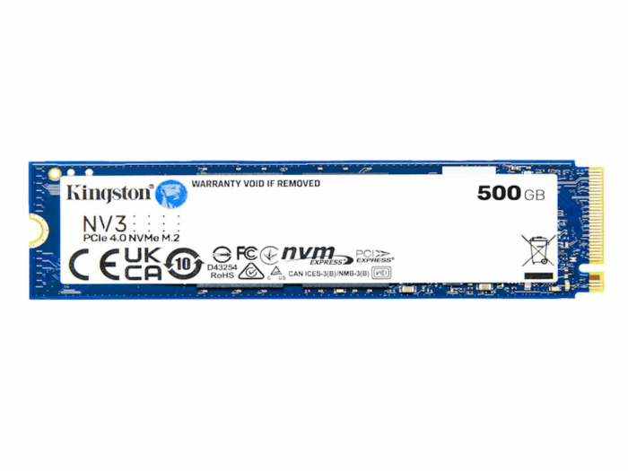 SSD KINGSTON 500GB/interni/M.2/NVMe/crna