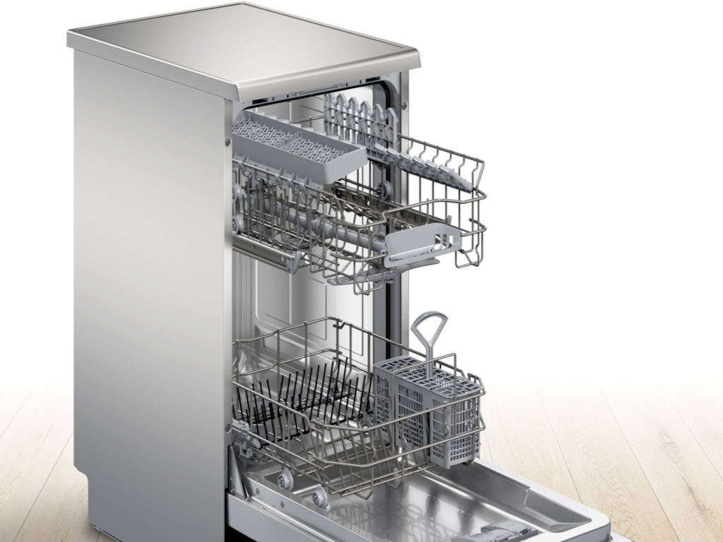 Sudomašina BOSCH SPS2HKI42E/samostojeca/E/10 kompleta/Home Connect/84,5x45x60cm/srebrna - Slika 3