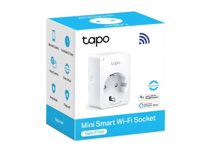 Pametna uticnica TP-LINK TAPO P100(1-PACK) Wi-Fi/2,4Ghz/Max Load 10 A/bela