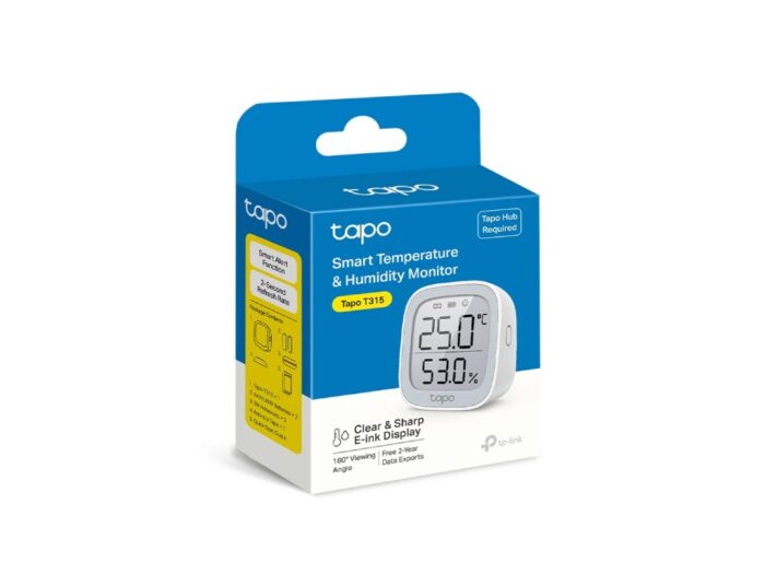 TPLINK T315 Tapo Smart Temperatureand Humidity Monitor