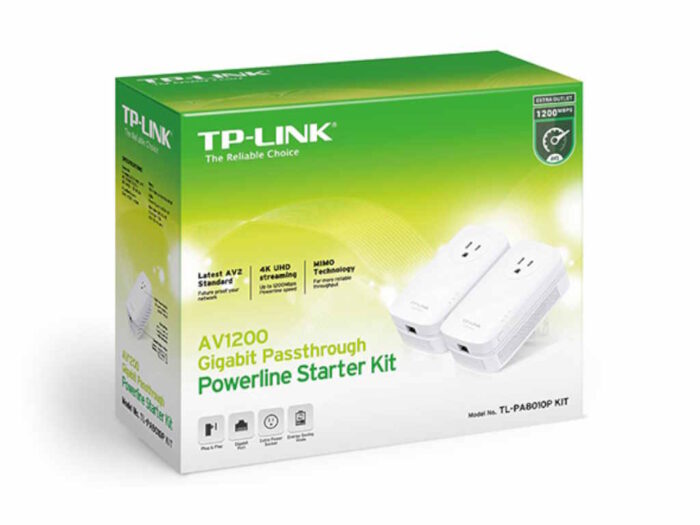 Powerline adapter TP-LINK TL-PA8010P KIT/AV1000/MU-MIMO