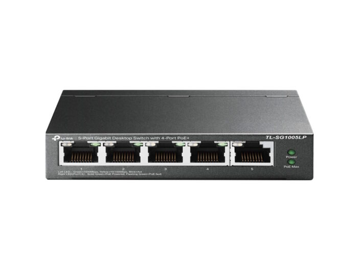 Switch TP-LINK TL-SG1005LP 5-Port Gigabit Desktop Switch with 4-Port PoE+