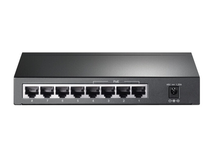 Switch TP-LINK TL-SG1008P Gigabit/8x RJ45/10/100/1000Mbps/4x PoE/Desktop metalno kuciste