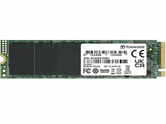 SSD TRANSCEND 1TB/interni/M.2/NVMe/crna