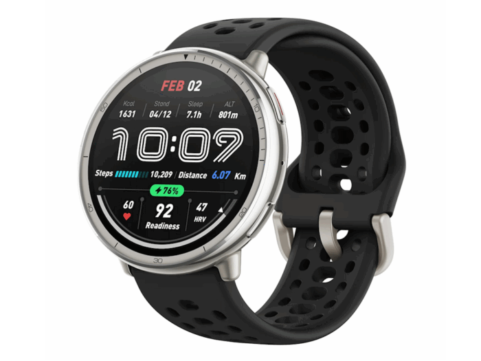 Pametni sat AMAZFIT Active 2 Round/Crna