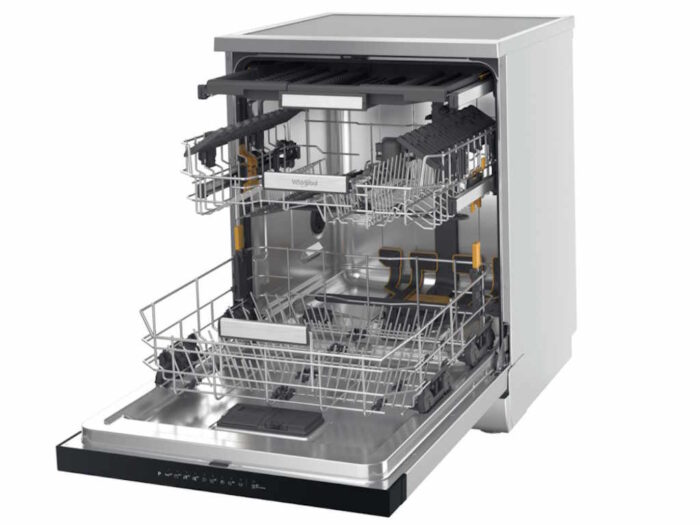 Sudomašina WHIRLPOOL W7F HP43 X/samostojeca/C/15 kompleta/59x60x85cm/inox