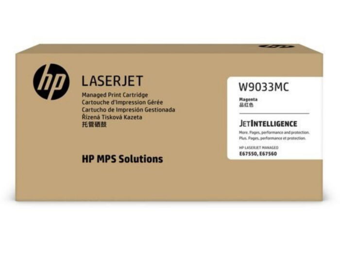 Toner HP W9033MC Managed/crvena