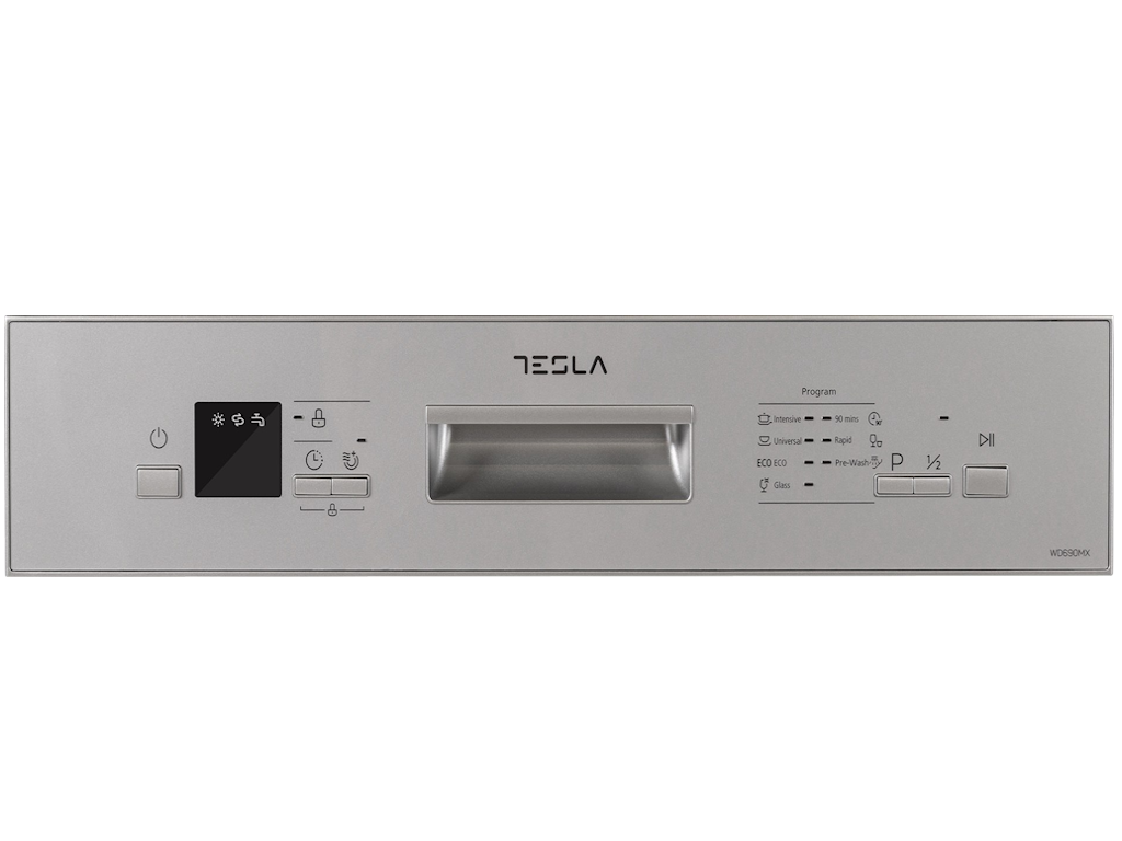 Sudomašina TESLA WD690MX samostojeca/E/3 korpe/14 kompleta/84,5x59,8x60cm/inox - Slika 2