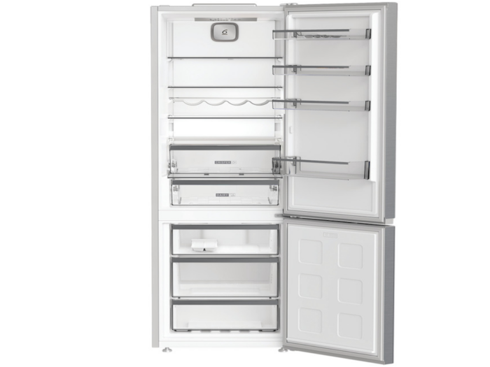 Frižider WHIRLPOOL WHK 25404 XP4E samostojeci/kombinovani/E/249+106L/No Frost/srebrna