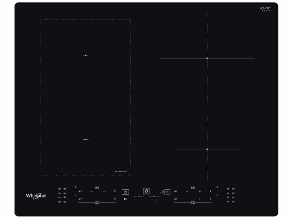 Ugradna ploca WHIRLPOOL WL B3360 NE/indukciona/staklokeramicka/4 zone/crna
