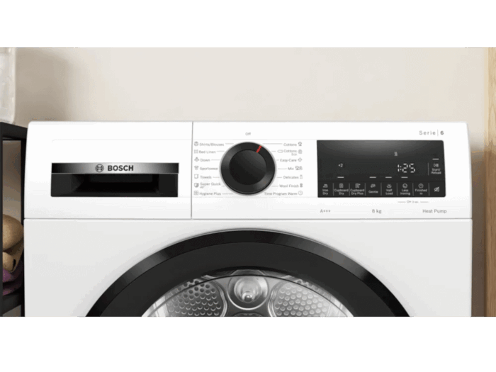 Mašina za sušenje veša BOSCH WQG233D1BY/Serija 6/8kg/A+++/84,2x59,8x61,3cm/bela