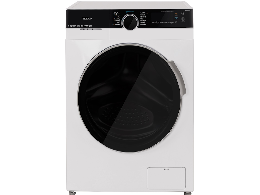 Mašina za pranje i sušenje veša TESLA WW86492M/inverter/8kg/6kg/1400 obrtaja/E/85x59,5x47cm/bela