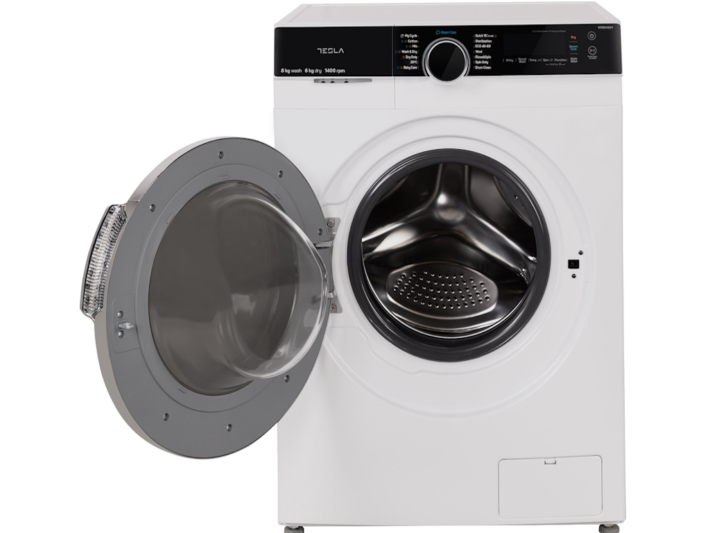 Mašina za pranje i sušenje veša TESLA WW86492M/inverter/8kg/6kg/1400 obrtaja/E/85x59,5x47cm/bela - Slika 4