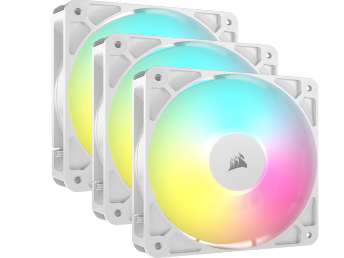 Ventilator CORSAIR RS120 ARGB/ 120mm ARGB Fan/Triple Pack/bela