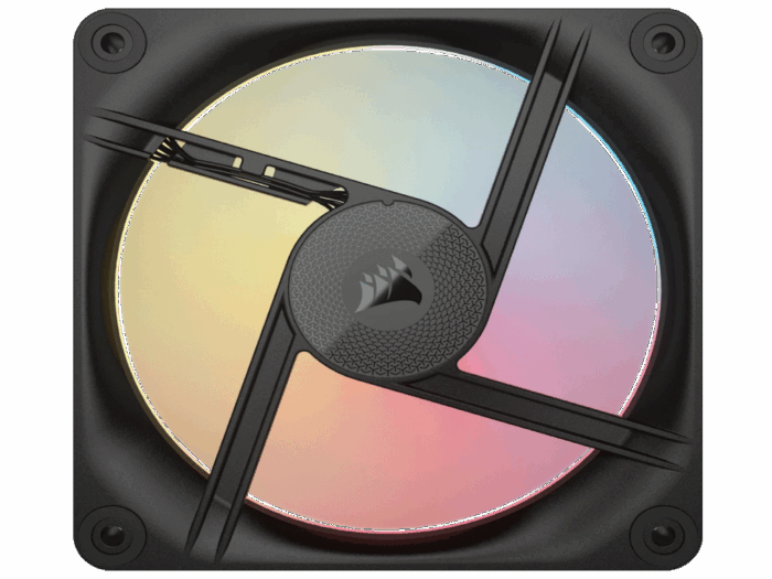 Kuler za PC CORSAIR iCUE LINK LX120-R/RGB/120mm/single fan/crna