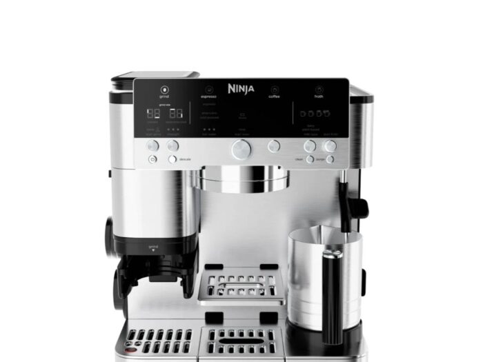 Aparat za kafu NINJA ES601E Luxe Café Premier/crna-siva