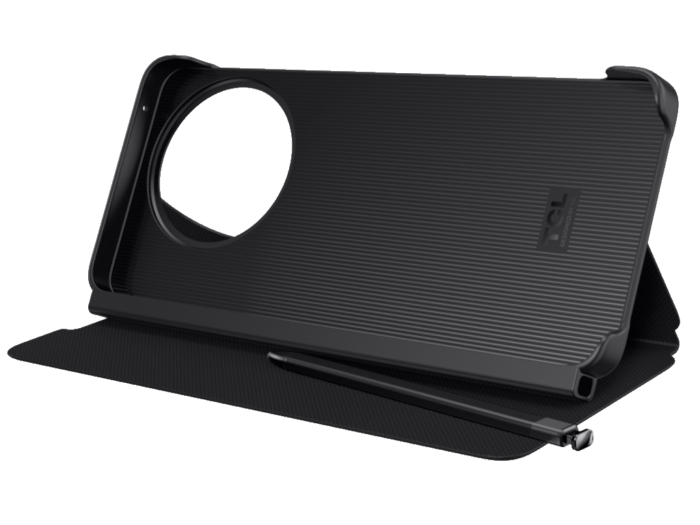Maska+olovka za smartphone TCL 50 NxtPaper/flip/crna