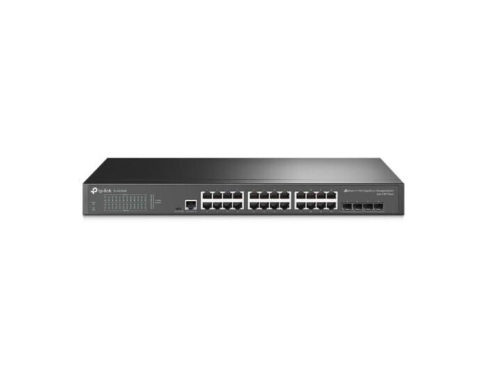 Switch TP-LINK TL-SG3428 Gigabit/24xRJ45/1Gbps/Smart L2+/4x SFP/Rackmount metalno kuciste