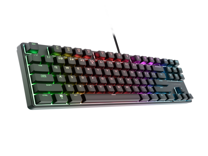 Tastatura TRUST GXT864 CADA TKL GAMING KEYBOARD US
