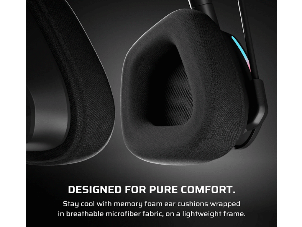 Slušalice CORSAIR VOID BEŽICNE/CA-9011379-WW/GAMING/verzija 2/crna