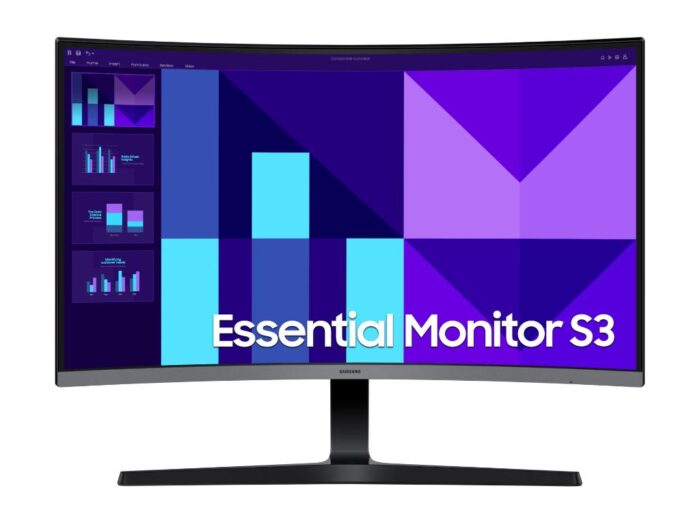 Monitor SAMSUNG LS27D390GAUXEN 27"/VA,zakrivljen/1920x1080/100Hz/4ms GTG/VGA,HDMI/VESA/crna