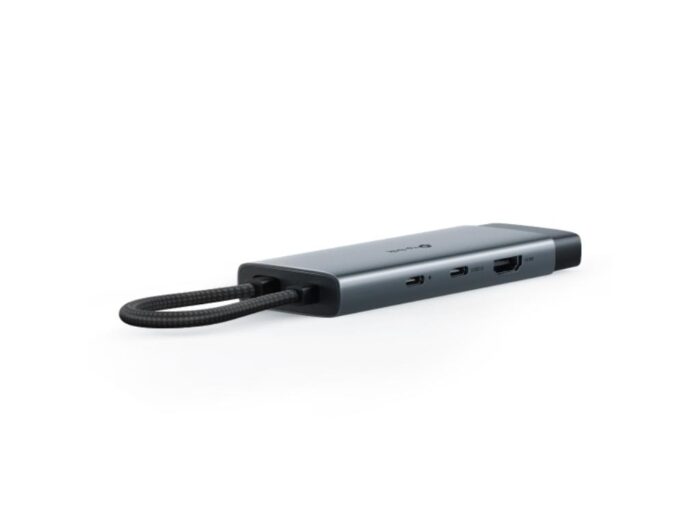 Hub TP-LINK UH6120C USB Type-C 6-Port Hub/1×USB-C/1× HDMI 4K 60Hz Port/1  USB-C PD 100W Port/1× RJ4