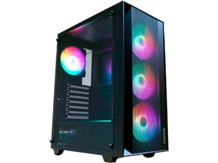 Kucište RAIDMAX Vector 100/4xRGB/Window/650W/crna