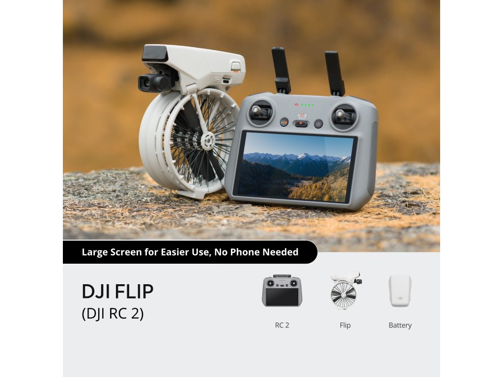 Dron DJI Flip (DJI RC 2)