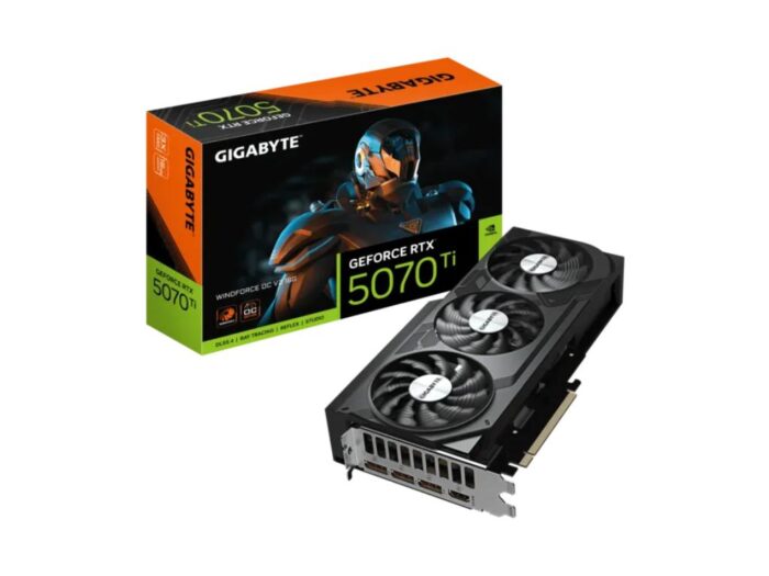 Graficka karta GIGABYTE GV-N507TWF3OC-16GD NVD/16GB/GDDR7/256bit/crna