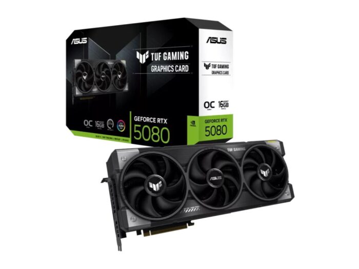 Graficka karta ASUS TUF-RTX5080-O16-GAMING NVD/16GB/GDDR7/256bit/crna