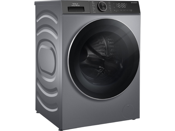 Veš mašina TESLA WF91480TS/inverter/9kg/1400 obrtaja/A/60x57x85cm/siva