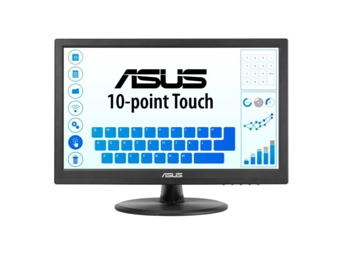 Monitor ASUS VT169HE 15.6"/IPS,touch/1920x1080/60Hz/5ms GtG/VGA,HDMI/VESA/crna