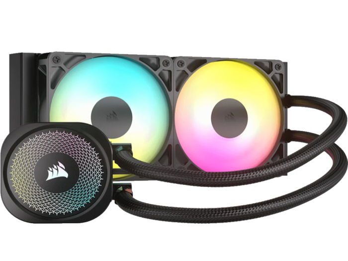 Kuler za CPU CORSAIR NAUTILUS 240 ARGB/240mm/vodeno hladenje/crna